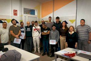 Burriana finaliza el curso de formación en Electromecánica y Mantenimiento industrial para jóvenes en situación de desempleo