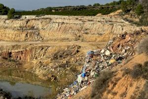 Las canteras, destino de toneladas de residuos recogidos tras la tragedia de la DANA