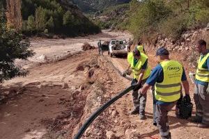 La Diputación instala tres quilómetros de tubería para abastecer de agua potable a los vecinos de Sot de Chera