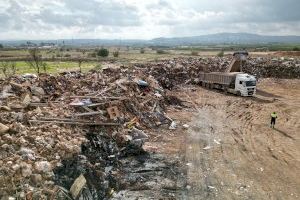 El cementerio de basuras de la DANA: la enorme campa de Quart empieza a llenarse