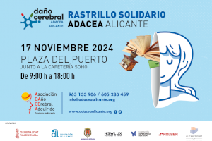 La Asociación de Daño Cerebral Adquirido de la Provincia de Alicante organiza su tradicional Rastrillo Solidario para recaudar fondos