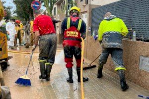 Tasques de neteja a Paiporta este divendres