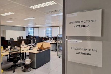 Justícia i Interior trasllada de manera provisional a la Ciutat de la Justícia de València els jutjats de Catarroja, afectats per la DANA