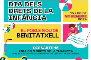 Benitatxell celebra el Día de los Derechos de la Infancia con un parque infantil y una charla sobre adicciones a las pantallas para familias