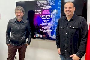 El Casino Eldense acogerá el domingo un concierto solidario de pop-rock cuyos beneficios se destinarán a ayudar a los afectados por la DANA