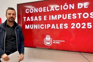 El Ayuntamiento de Elda congela todos los impuestos municipales para el próximo ejercicio, incluida la tasa de basuras