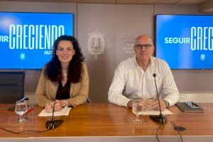 Alicante acelera la reparación de la fachada del edificio del Ayuntamiento con la previsión de reabrir al tráfico en diciembre