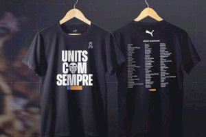 ‘Units com Sempre’: conoce la camiseta solidaria del Valencia CF y PUMA en apoyo a los damnificados por la DANA