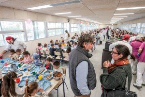 Seiscientos alumnos de Primaria del Colegio Padre Manjón han estrenado hoy la primera planta del nuevo comedor escolar