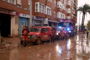 La Aemet rebaja de rojo a naranja el aviso por lluvias en Valencia