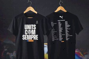 'Units com sempre': Conoce la camiseta solidaria del Valencia CF y PUMA en apoyo a los damnificados por la DANA