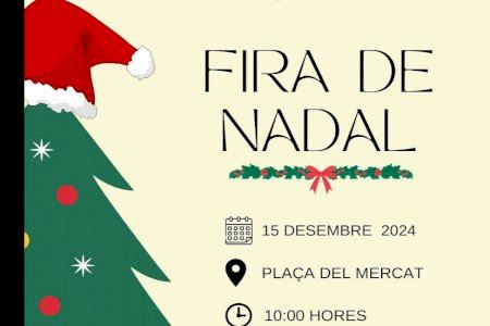 La fira de nadal d'Almenara se celebrarà el diumenge 15 de desembre