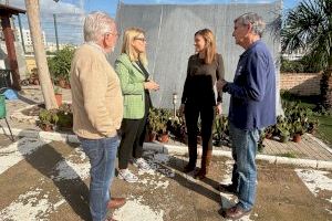 El Centro de Formación de Almassora enseña jardinería, albañilería y administración a 30 alumnos-trabajadores