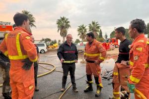 Los Bomberos de la Diputació activan una actuación urgente para paliar daños de la DANA en sus parques, flota, herramientas y vestuario