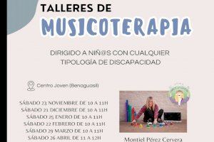 Benaguasil pone en marcha un taller de musicoterapia para personas con discapacidad