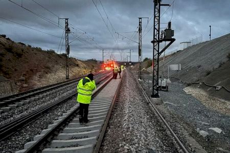 Recuperado el AVE y los Cercanías en Valencia