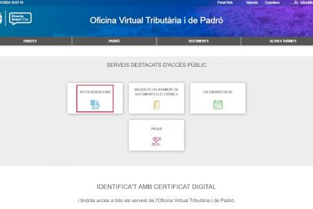 El Ayuntamiento de Vinaròs amplía los servicios del Portal Tributario