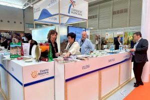 La Costa Blanca promociona en la Feria Intur de Valladolid la Gran Ruta de Interior de la provincia