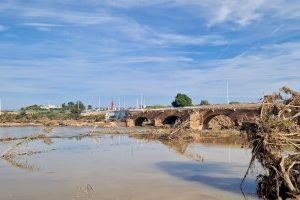 Riba-roja de Túria reconstruirá el “Pont Vell” del siglo XVI destruido por la DANA que comunicaba el casco urbano con los campos de cultivo