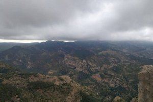 Lunes con probabilidad de lluvias en algunos puntos de la Comunitat Valenciana: zona afectada