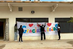 El Centro de Educación Infantil y Primaria del Forn d’Alcedo recupera la actividad en las aulas tras la pausa por la riada