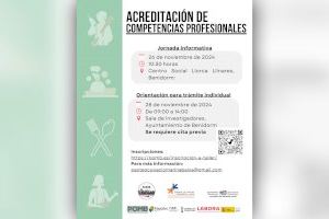 La Mesa de Empleo de Benidorm organiza una jornada informativa sobre la acreditación de competencias profesionales