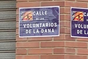 Vídeo | Paiporta dedica una calle a los voluntarios de la DANA en señal de gratitud y agradecimiento