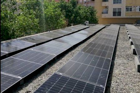 Aspe realiza la instalación de fotovoltaica de autoconsumo compartido en el colegio Perpetuo Socorro