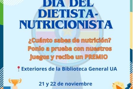 La UA celebra el Dia del Dietista-Nutricionista amb activitats organitzades pels estudiants