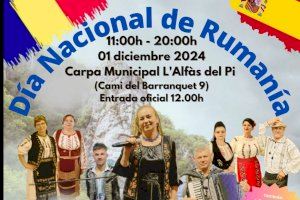 L’Alfàs se prepara para conmemorar el Día Nacional de Rumanía el domingo 1 de diciembre