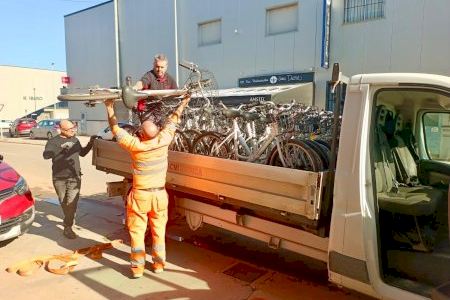 Castellón dona bicicletas para los afectados de la DANA de Valencia