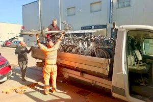 Castelló dona bicicletes per als afectats de la DANA de València