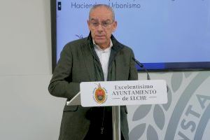 Elche modifica el presupuesto de 2024 sin que afecte a las inversiones previstas