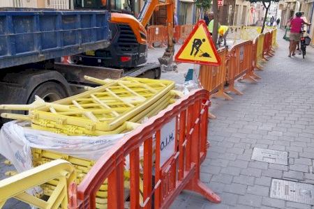 Empiezan las obras de mejora de la red de saneamiento de aguas pluviales de la calle Canalejas