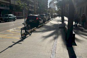 El Grupo Municipal del Partido Popular de Gandía insiste en la peligrosidad del carril bici de la República Argentina