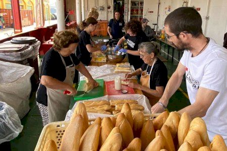 El puerto de Burriana, base de ayuda para los afectados por la tragedia de Valencia