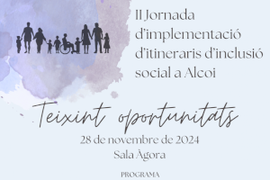 El Ayuntamiento de Alcoy organiza una jornada de inclusión social