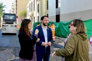 Castellón continúa con el asfaltado de viales en el Grau atendiendo las peticiones vecinales