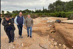 La Conselleria de Agricultura reparará con carácter de urgencia las infraestructuras de regadío dañadas por la riada