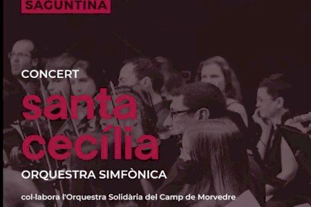 La Unión Musical Porteña y la Sociedad Musical Lira Saguntina ofrecen conciertos solidarios por Santa Cecilia