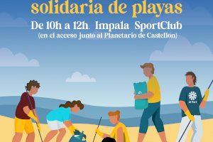 PortCastelló organiza una campaña de limpieza de playas en la zona del Planetario