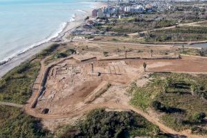 La villa romana de Burriana “en peligro” se blinda frente al clima duro y los asaltos