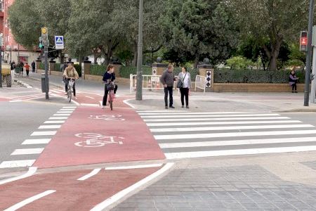 Mobilitat finalitza les obres de millora de la connexió ciclista de Carters amb Llanera de Ranes