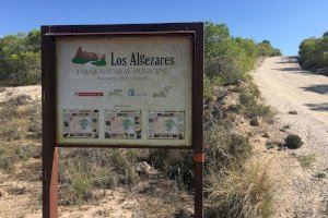 Medioambiente refuerza el mantenimiento y promoción del Paraje Natural Municipal Los Algezares