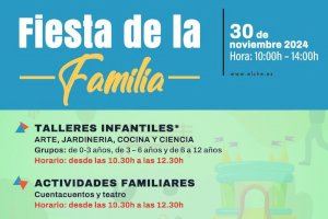 Elche celebra la Fiesta de la Familia el 30 de noviembre