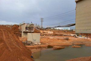 Canal Júcar-Turia devastado tras la Dana