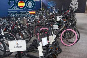 Robo masivo y misterioso de bicicletas en Valencia: La Policía detiene a una banda que actuaba en toda la ciudad