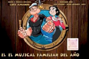 Popeye, El Musical se estrena mundialmente en el Gran Teatro de Elche