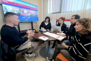 Reunió de treball per a la realització del Fòrum d'Ocupació Labora en Ruta a Llíria