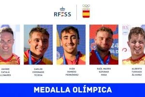 Tres valencianos se alzan con la Medalla Olímpica en el socorrismo internacional